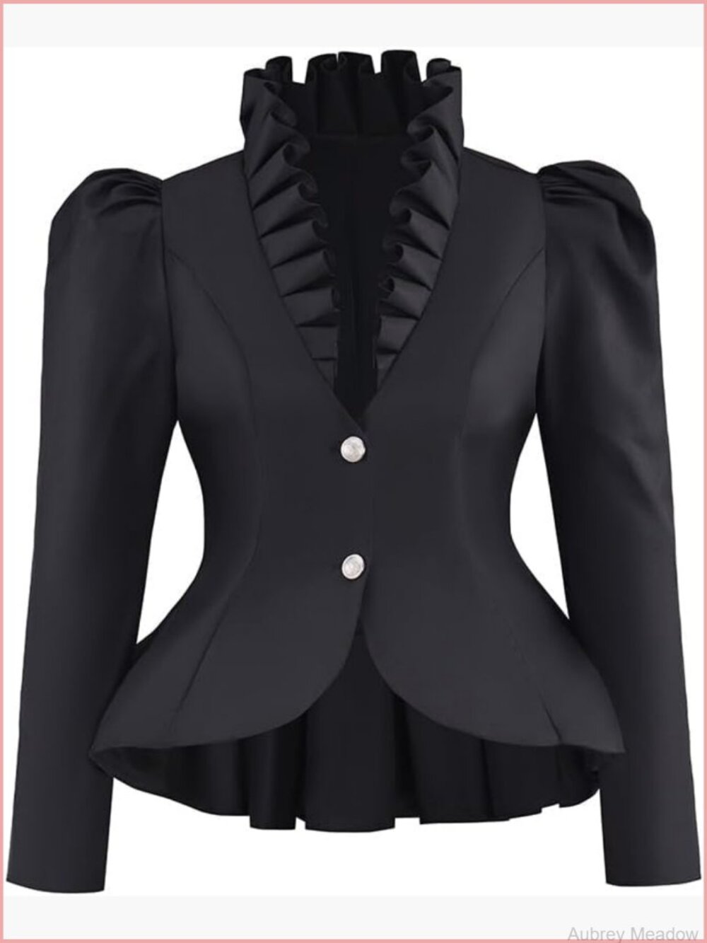 Women's Edwardian Blazer Jacket Steampunk Riding Habit Vintage Victorian Coat